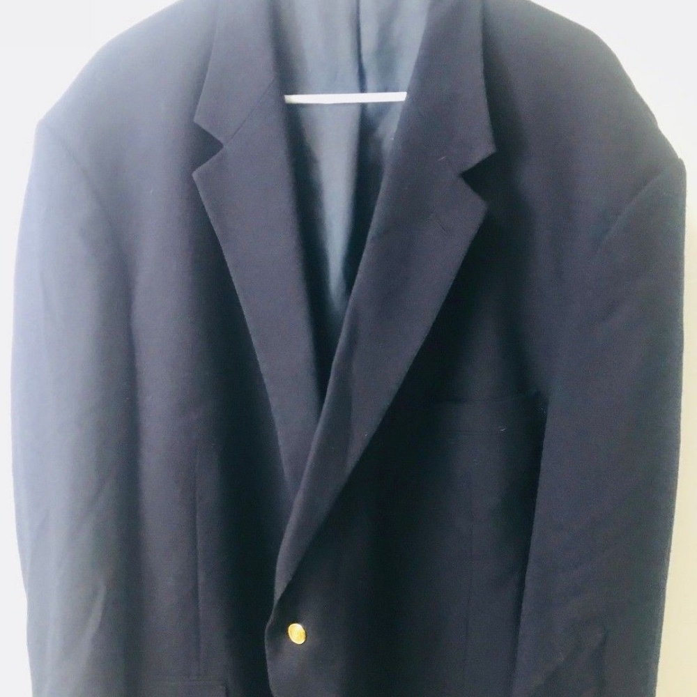 Wimbledon Of England Mens Classic Black Sportcoat